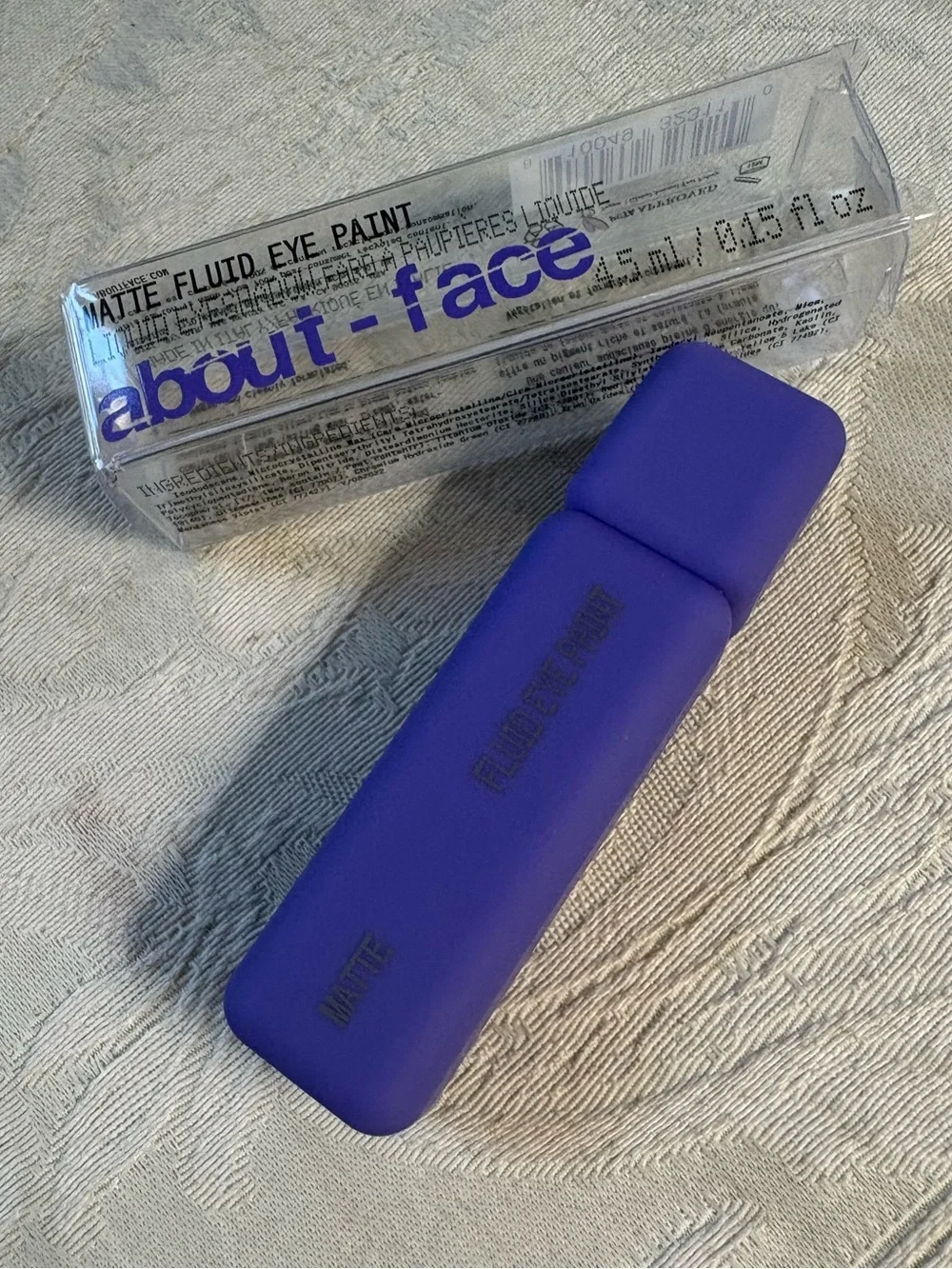 About Face Matte Fluid Liquid Eyeshadow Paint in Morning Glory BNIB